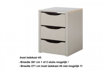 Schuifdeur kledingkast xl 3 deuren metalic grijs 3