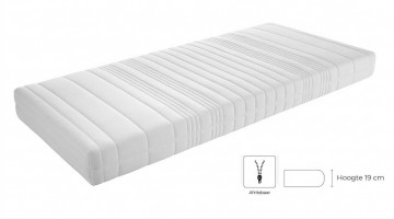 Silhouette comfortschuim pocketveringmatras 19 cm