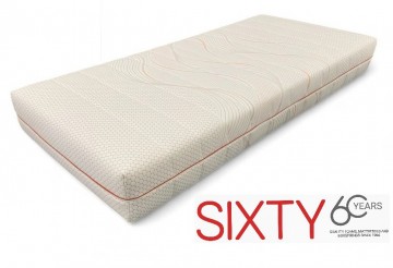 Sixty matras 24 cm  7 zone pocketvering met megapur koudschuim