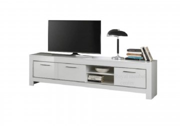 Tv meubel mona hoogglans wit 207 cm 1