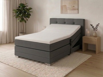 Twijfelaar elektrische boxspring nexa  compleet set antraciet