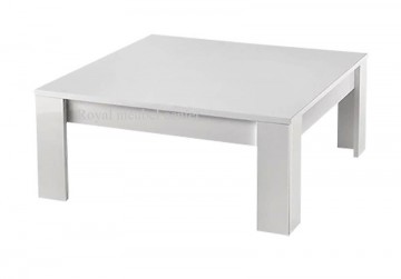 Vierkant salontafel hoogglans wit royal meubel center 1