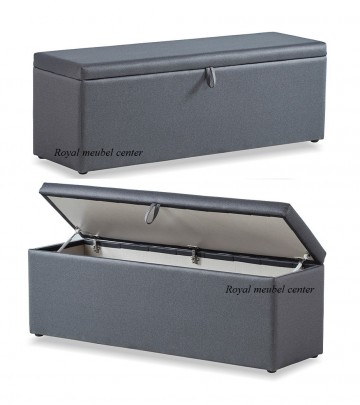 Voetbank grijs hamilton