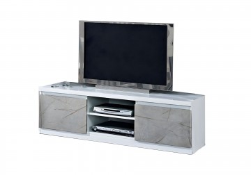 Woonkamer forever 2 hoogglans marmer grijs wit 5