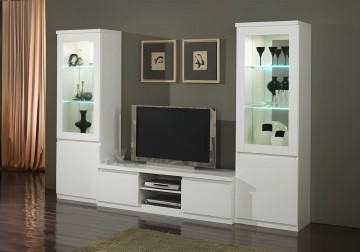 Woonkamer forever 2 hoogglans wit 1