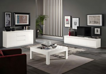 Woonkamer forever 4 hoogglans wit 1