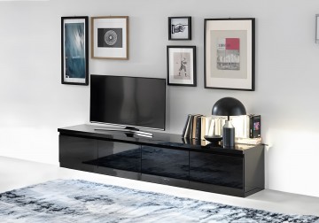 Woonkamer forever 4 hoogglans zwart 3