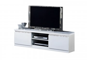 Woonkamer forever chrome 2 hoogglans wit 5