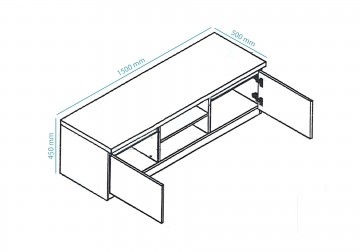 Woonkamer forever chrome 2 hoogglans wit 7