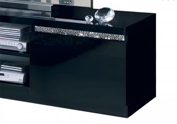 Woonkamer forever chrome 2 hoogglans zwart 8