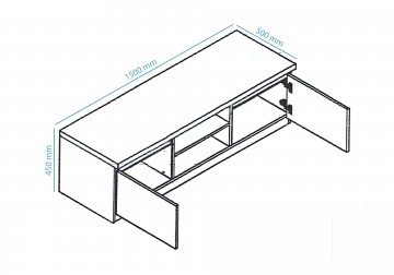 Woonkamer forever chrome 2 hoogglans zwart 9