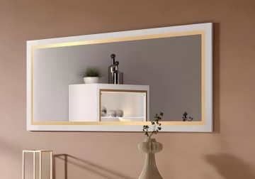 Woonkamer gold set 1 hoogglans wit 5