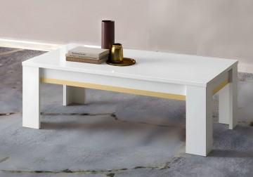 Woonkamer gold set 2 hoogglans wit 4