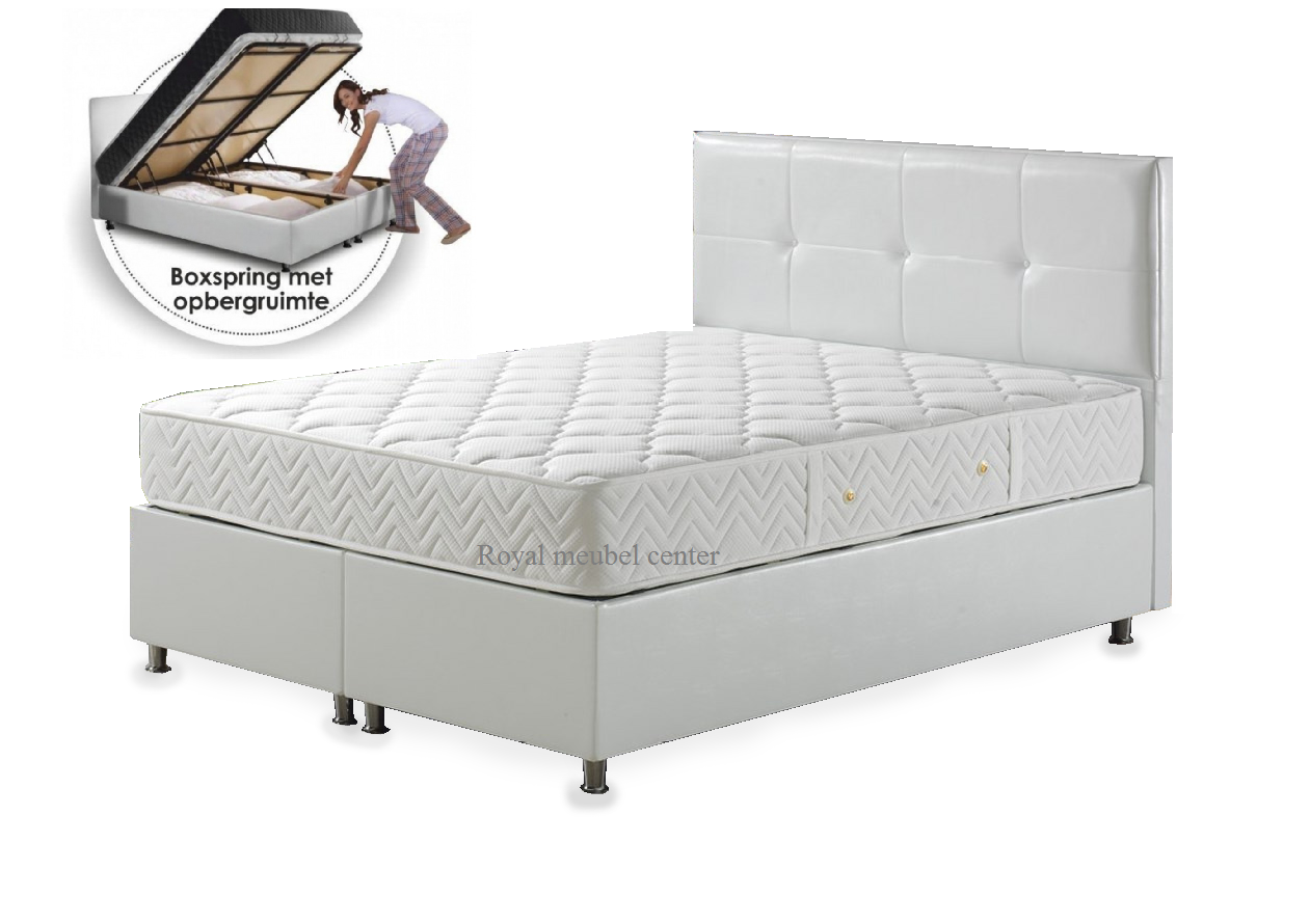 Nauwkeurigheid lens Verdampen Baza bed met Opbergruimte Plein - Opbergbedden Zonder Matras - Royal  Boxspring Swiss Bedden